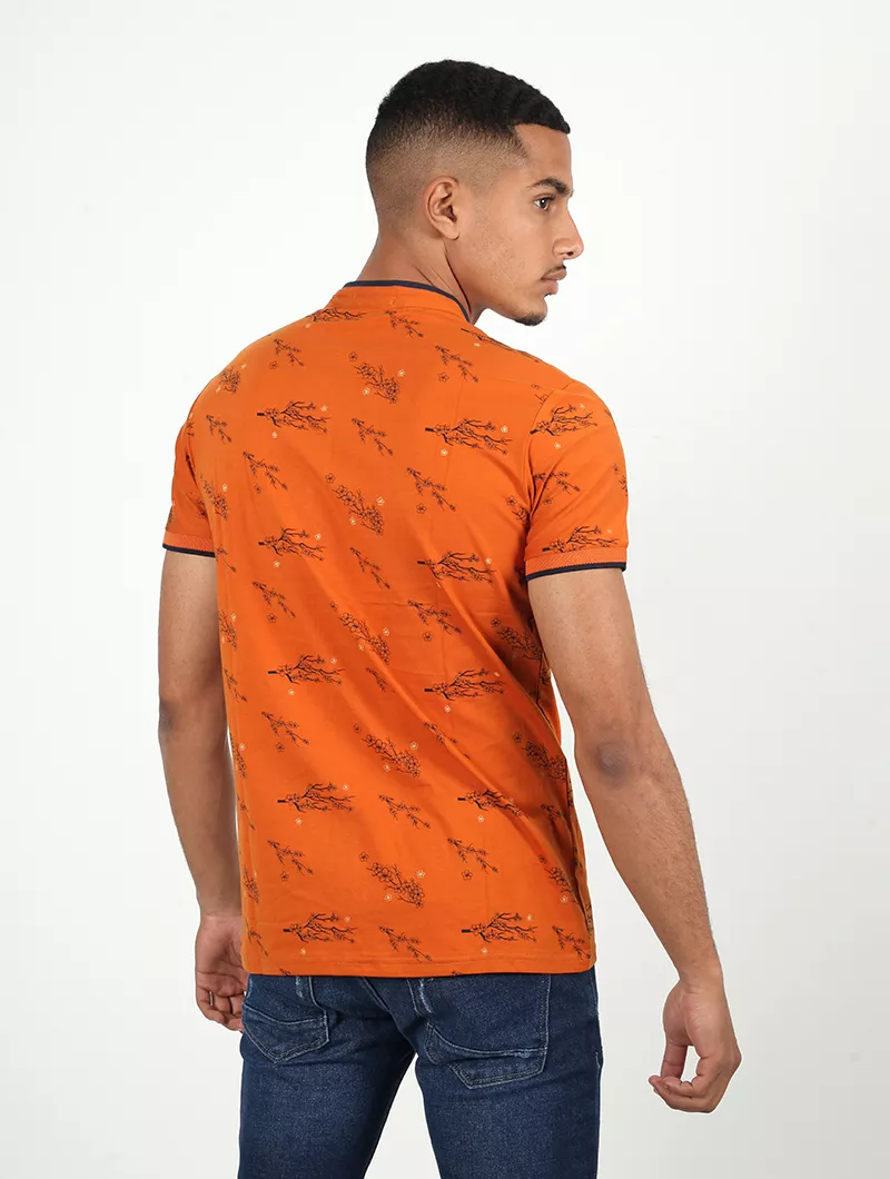 Polo manches courtes imprimé